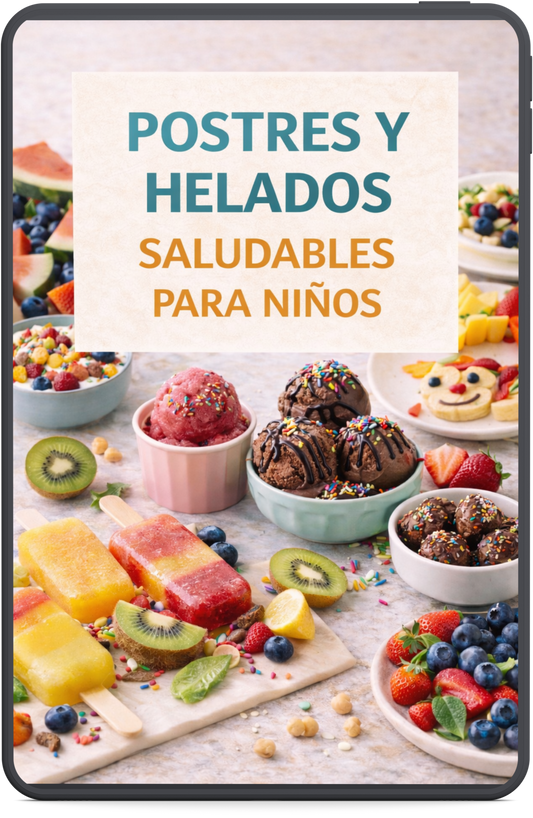 Postres Y Helados Saludables Para Niños